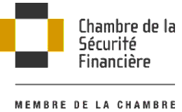 Chambre de la Sécurité Financiere